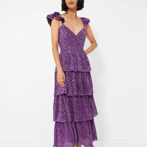 Saylor Karmen Dress (size L but fits like a M)